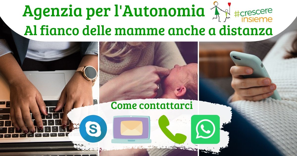 Al momento stai visualizzando Mai sole! L’Agenzia per l’Autonomia è al fianco delle mamme anche a distanza