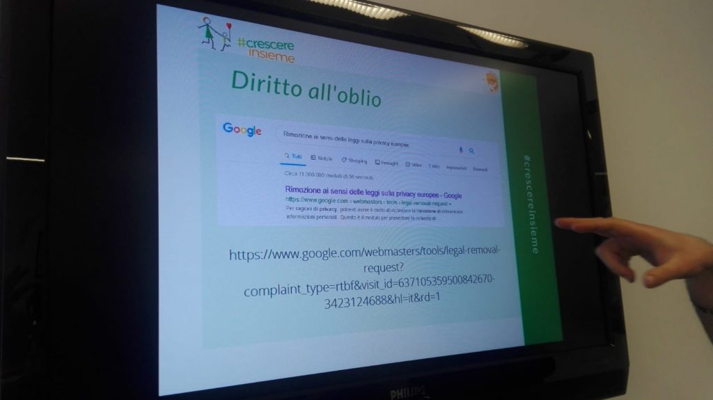 Diritto all'oblio